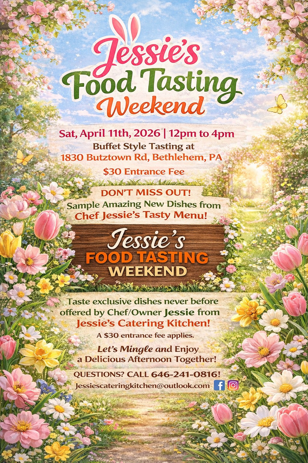 Upcoming Event Flyer